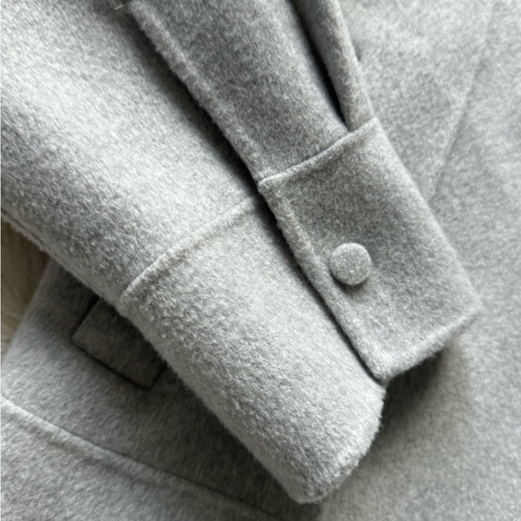 NWT oversized moto jacket in double sized wool cashmere. - Picture 9 of 15